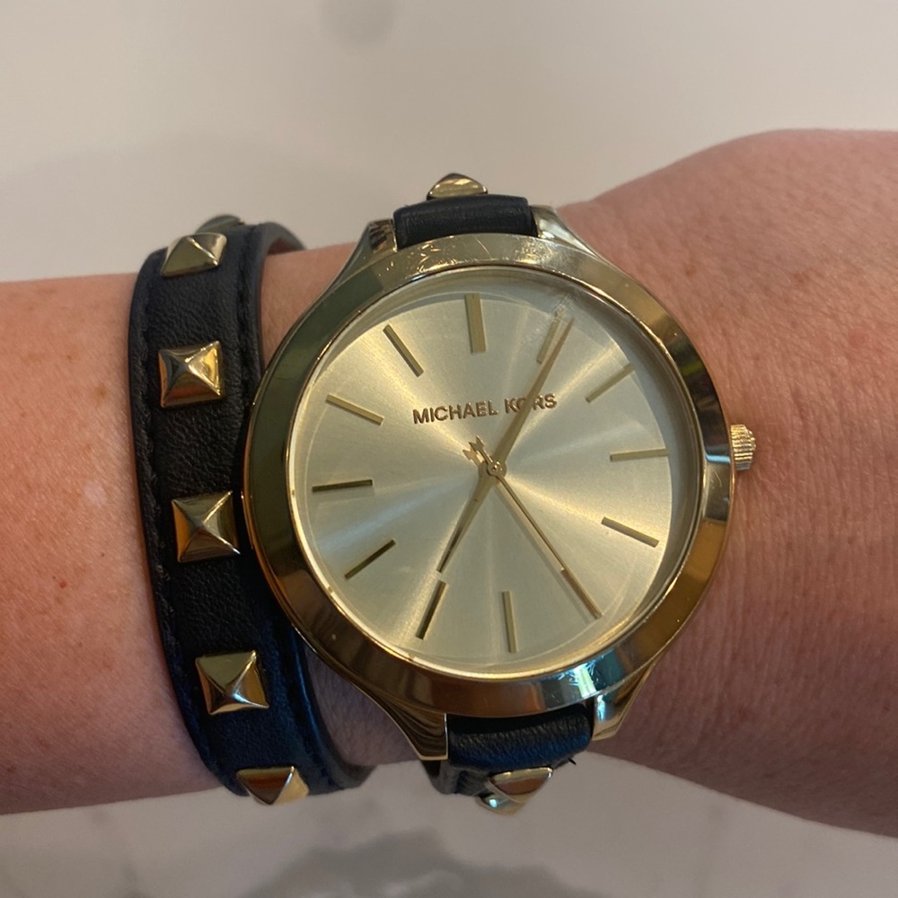 Michael Kors wrap around watch